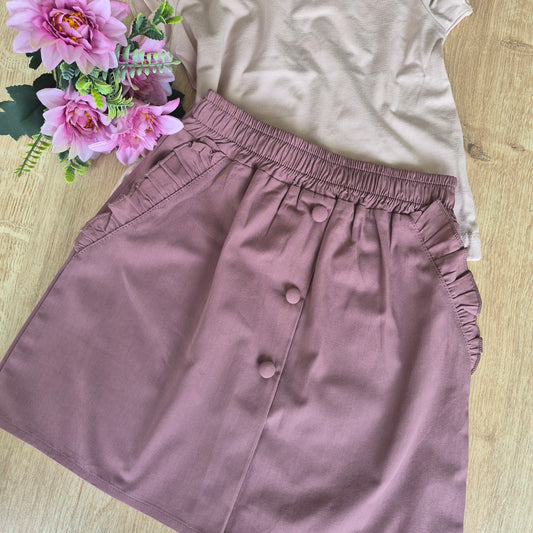Vintage Poplin Skirt