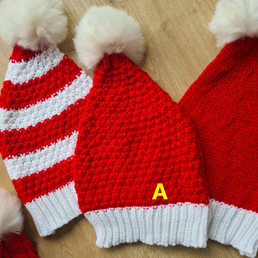 Knitted Christmas Hat