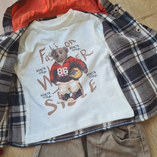 Doudoumiel Triple Boy Set