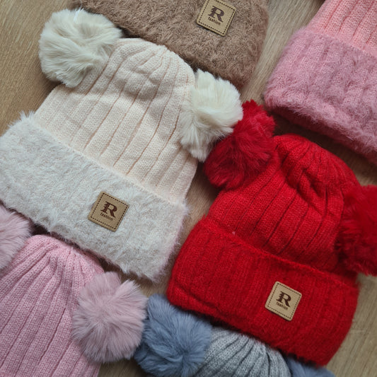 Double Pom Beanie