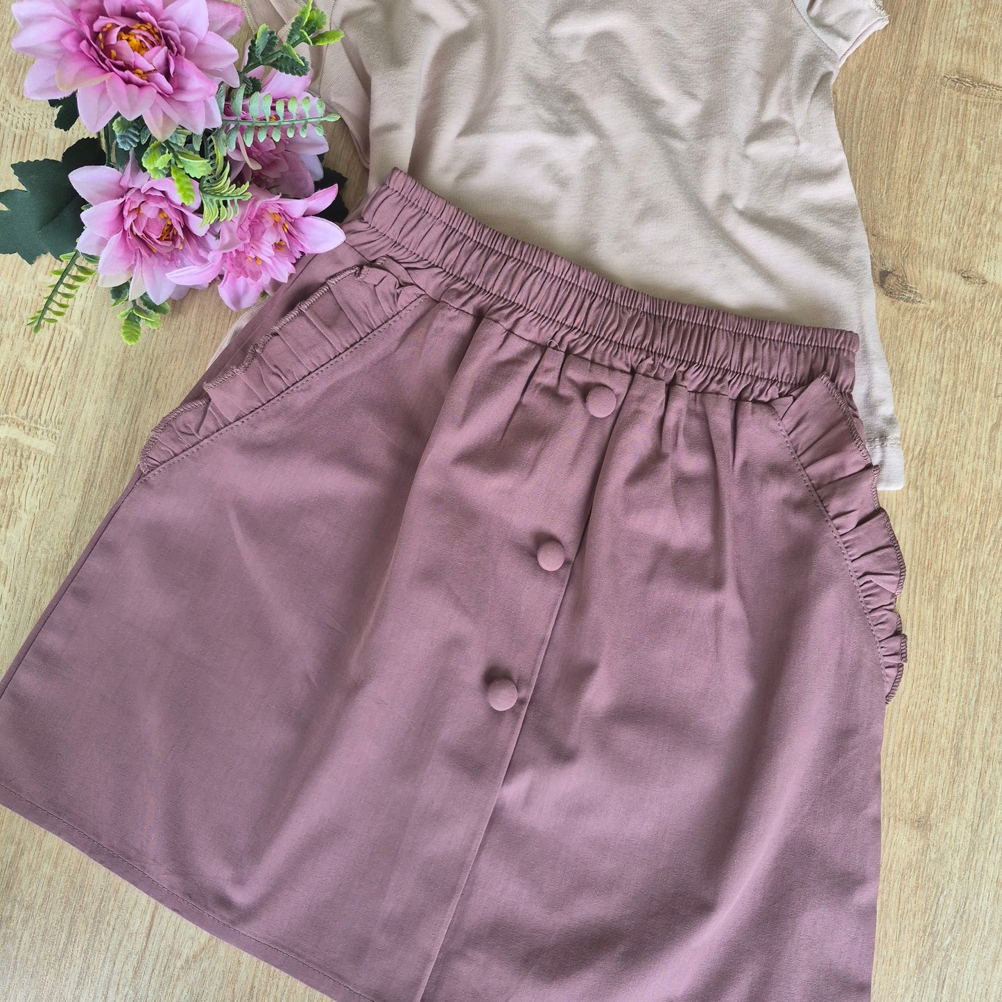 Vintage Poplin Skirt