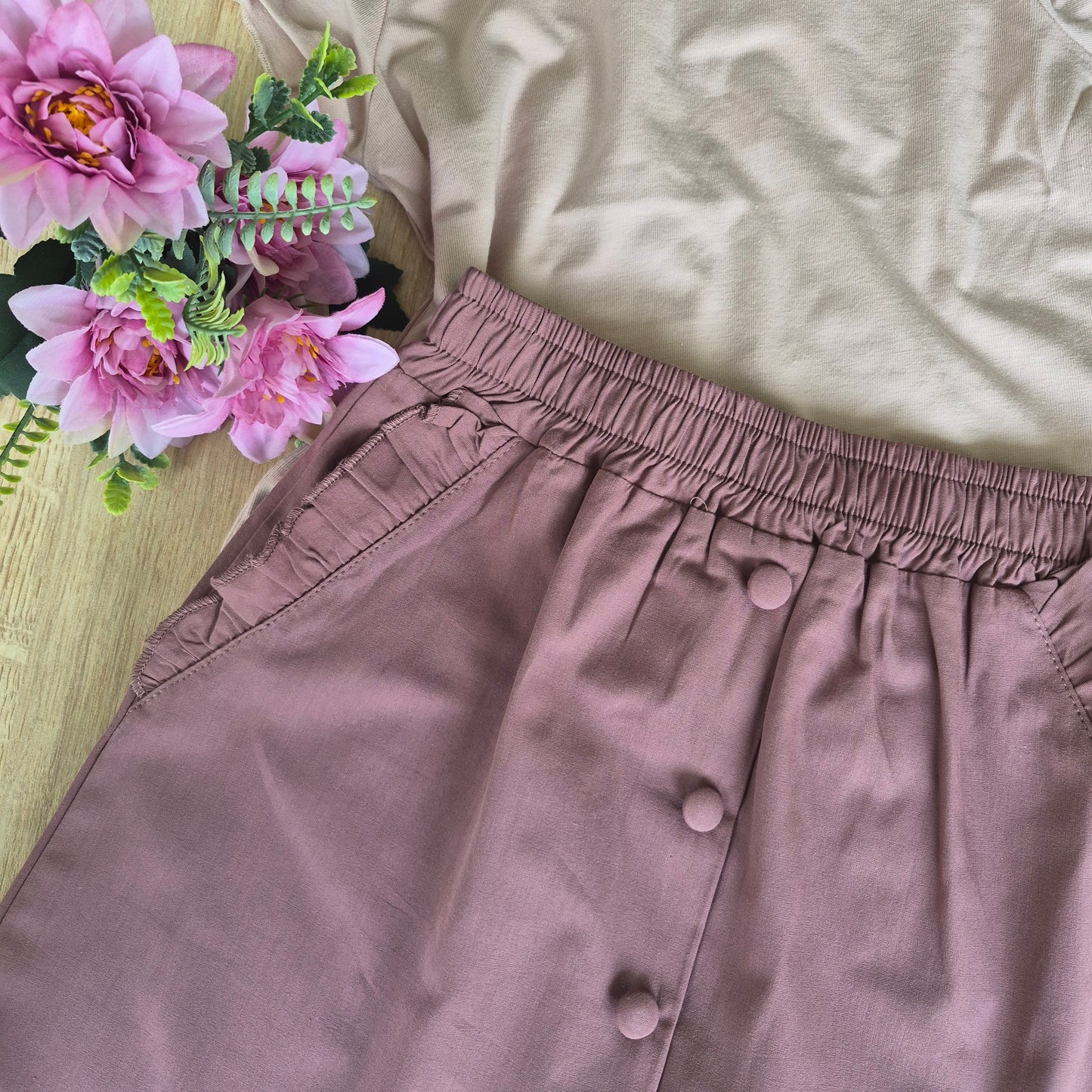 Vintage Poplin Skirt