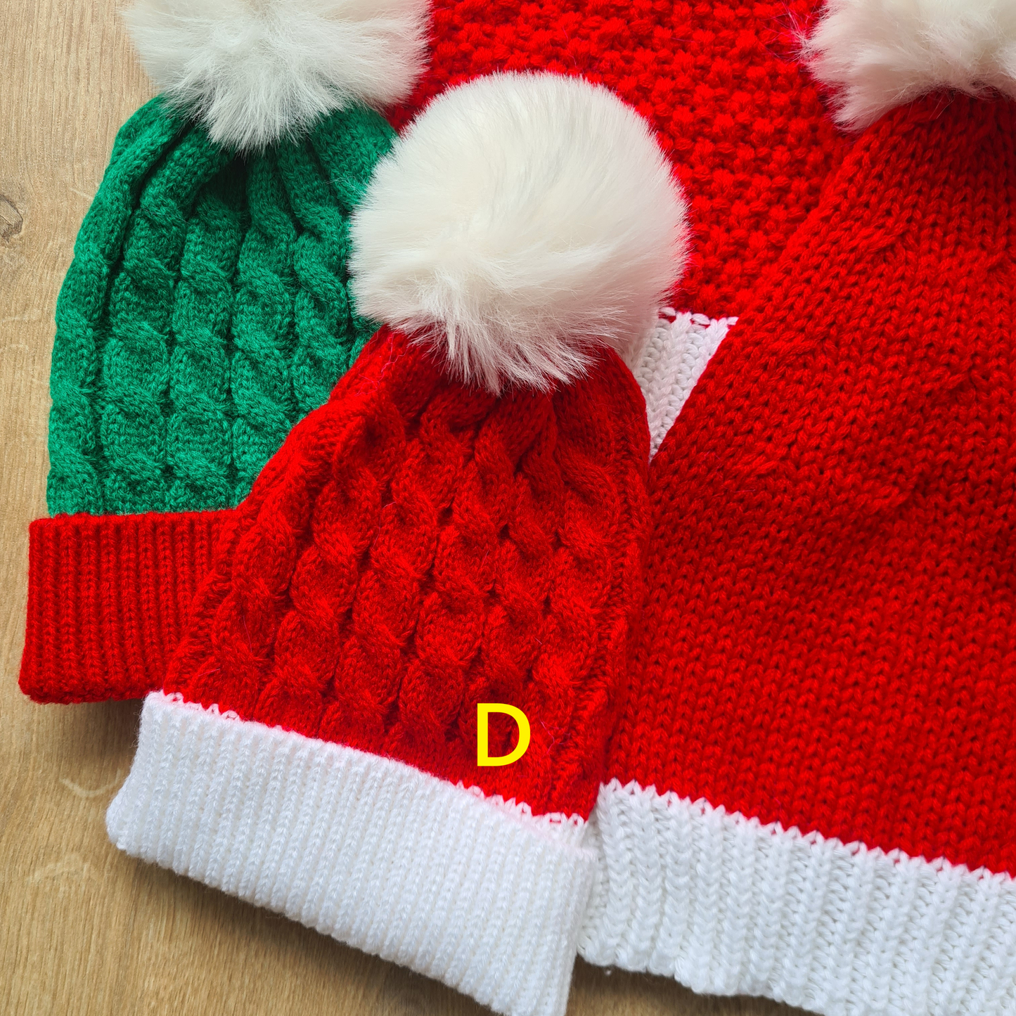Knitted Christmas Hat