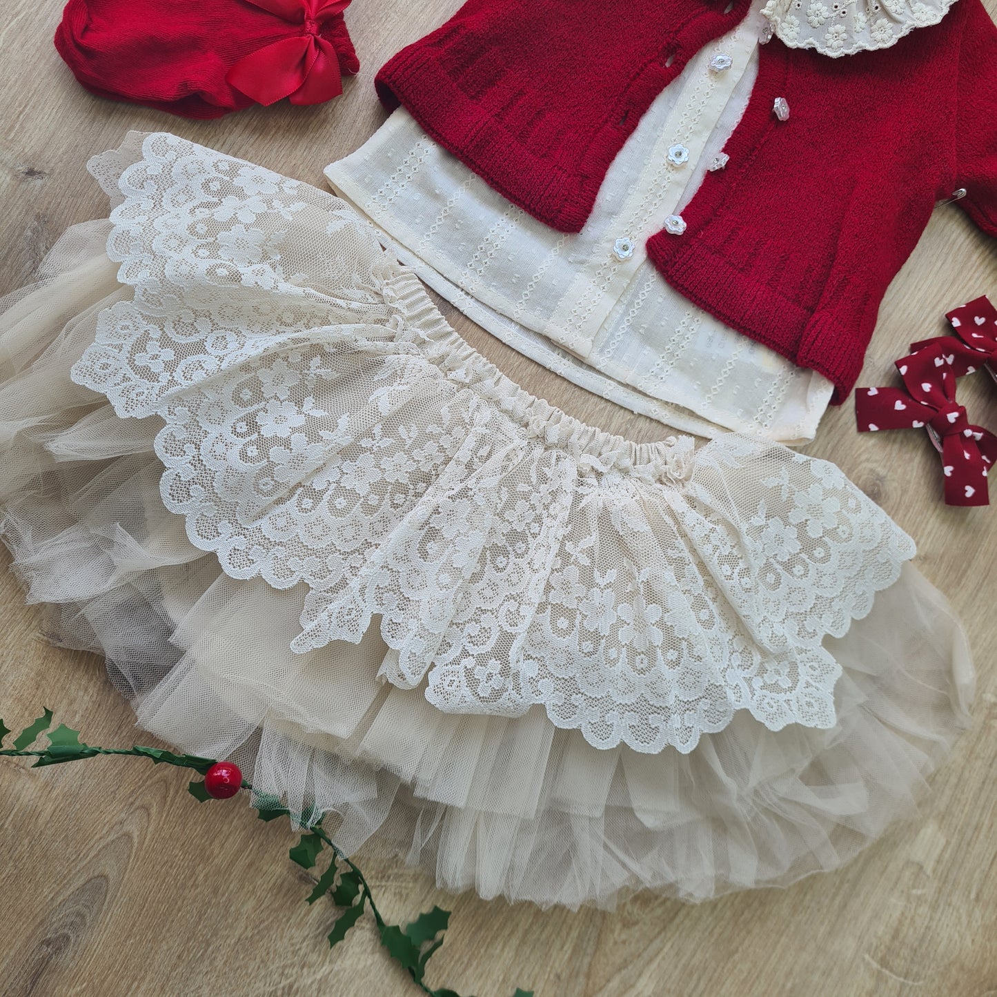 Holiday Lace Set