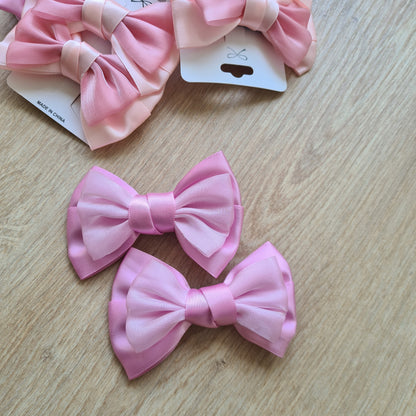 Small Bow Clip - Pack of 2