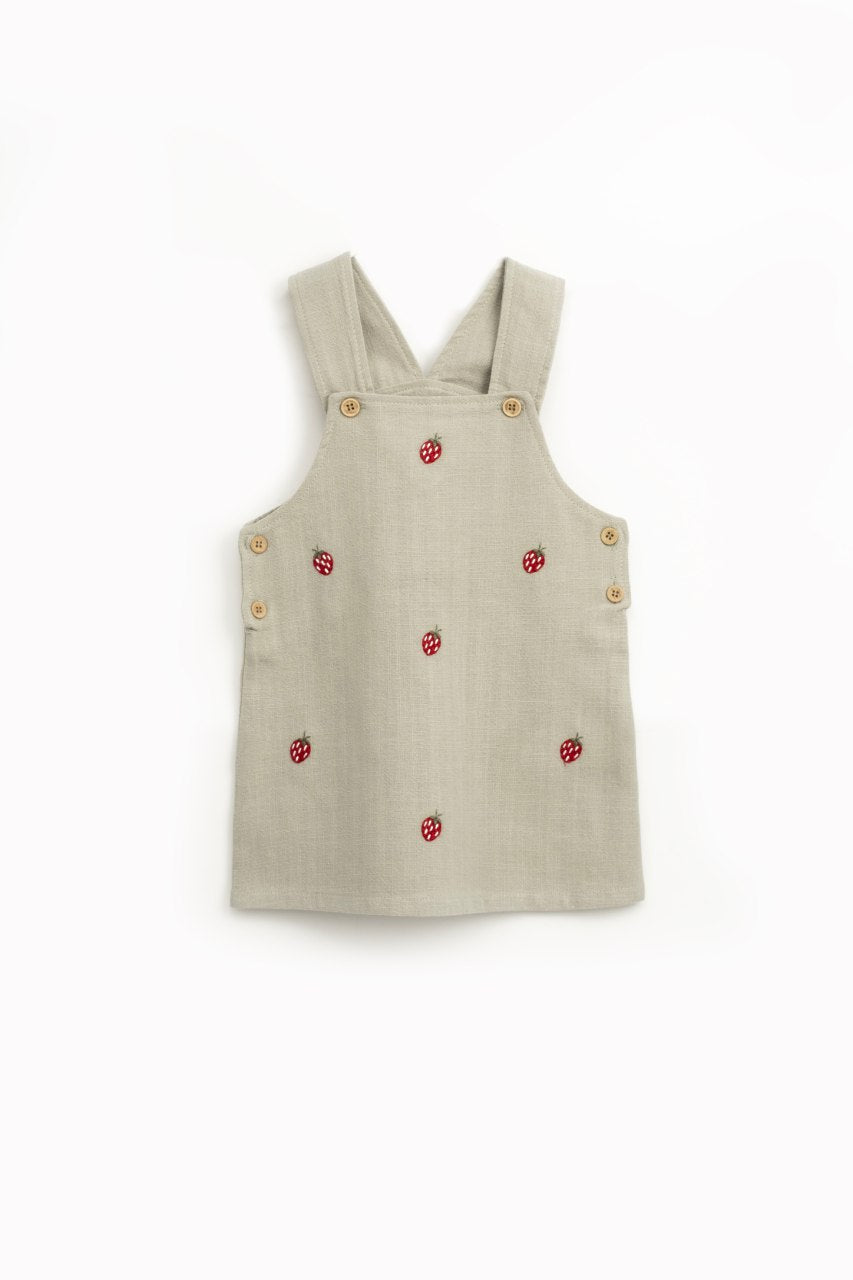 Embroidered Salopette