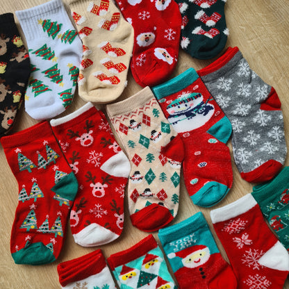 Long Christmas Socks