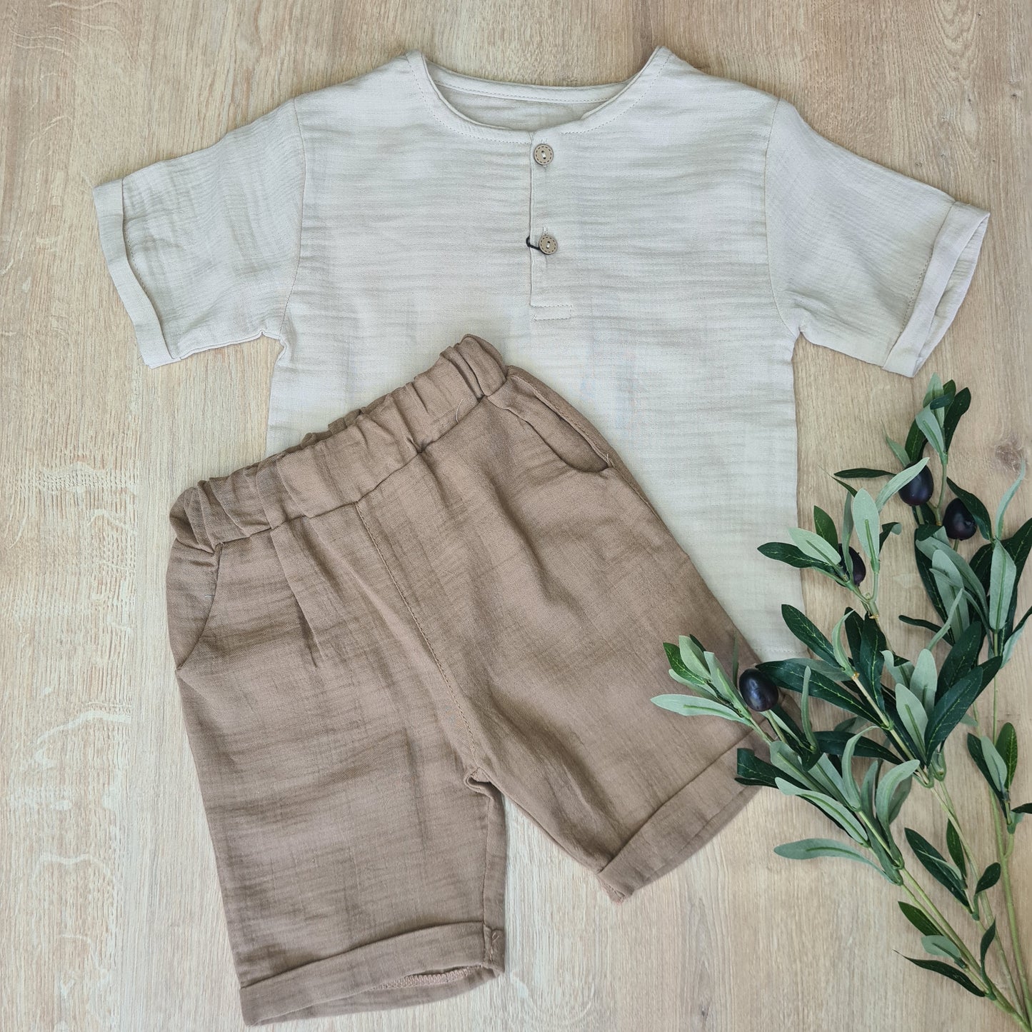 Muslin Short Set