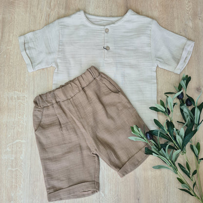 Muslin Short Set