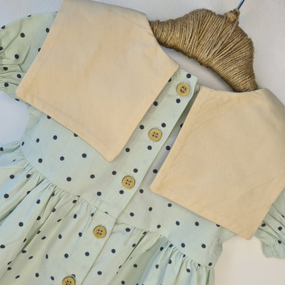 Polka dots Poplin Dress