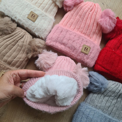 Double Pom Beanie
