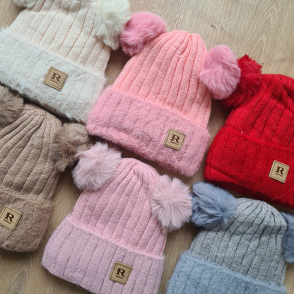 Double Pom Beanie