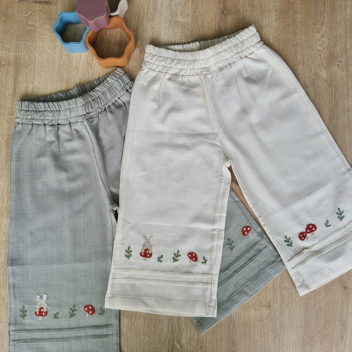 Embroidered Trousers