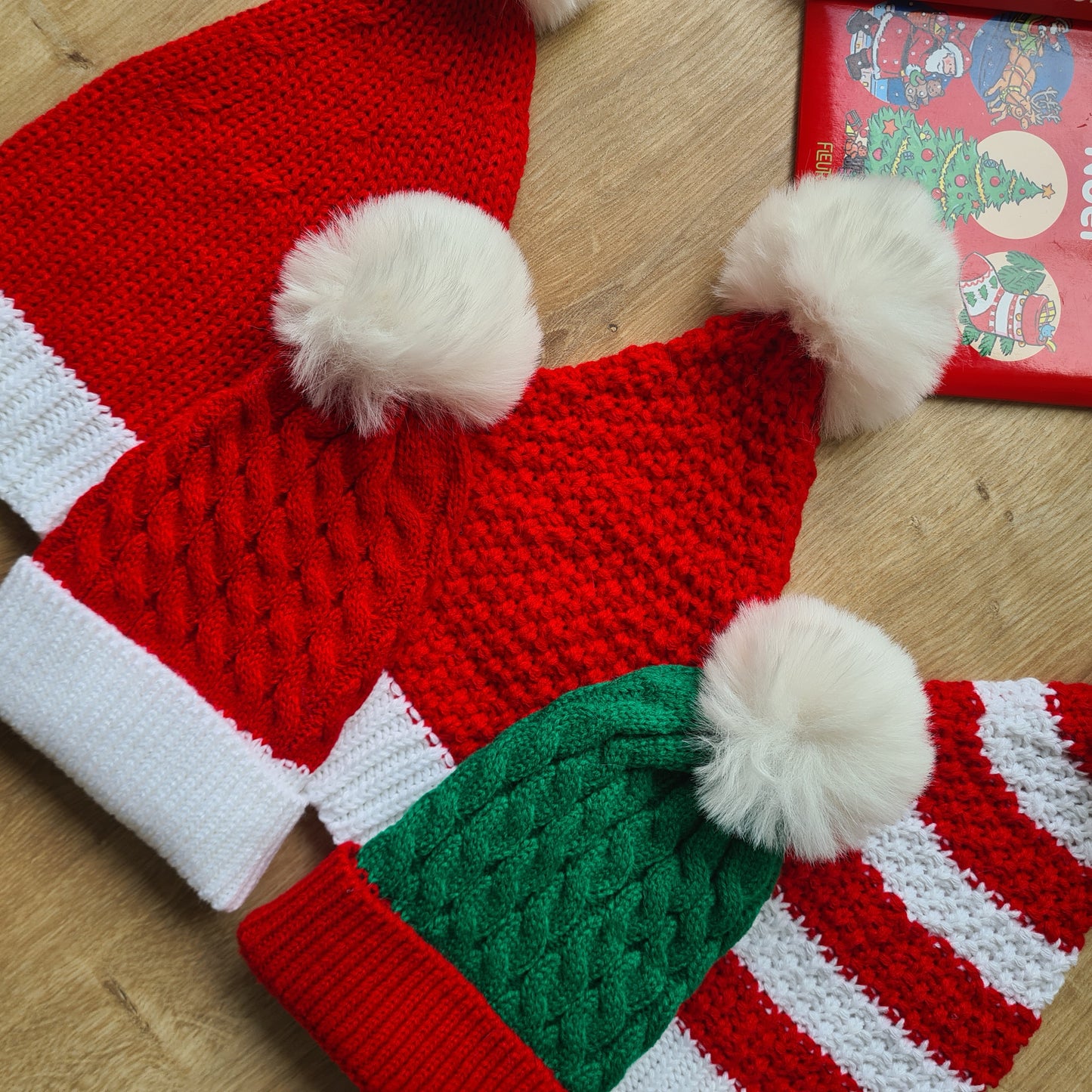 Knitted Christmas Hat