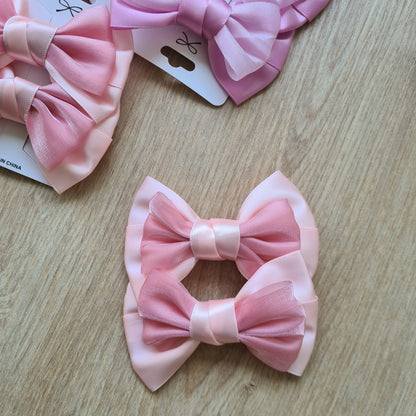 Small Bow Clip - Pack of 2